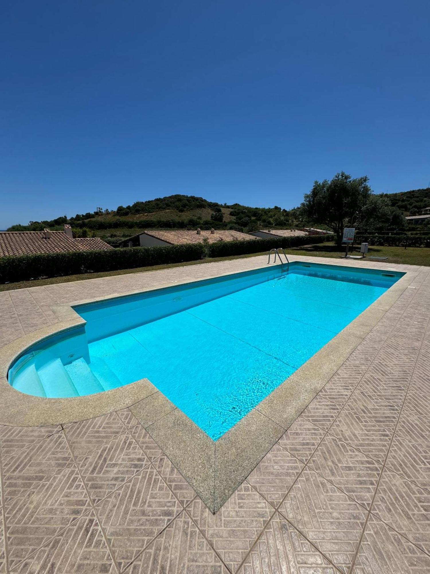 Casa Vacanze Con Piscina E Vista Mare Esclusiva Per Coppie E Famiglie, Relax E Tranquillita Tertenìa Eksteriør bilde