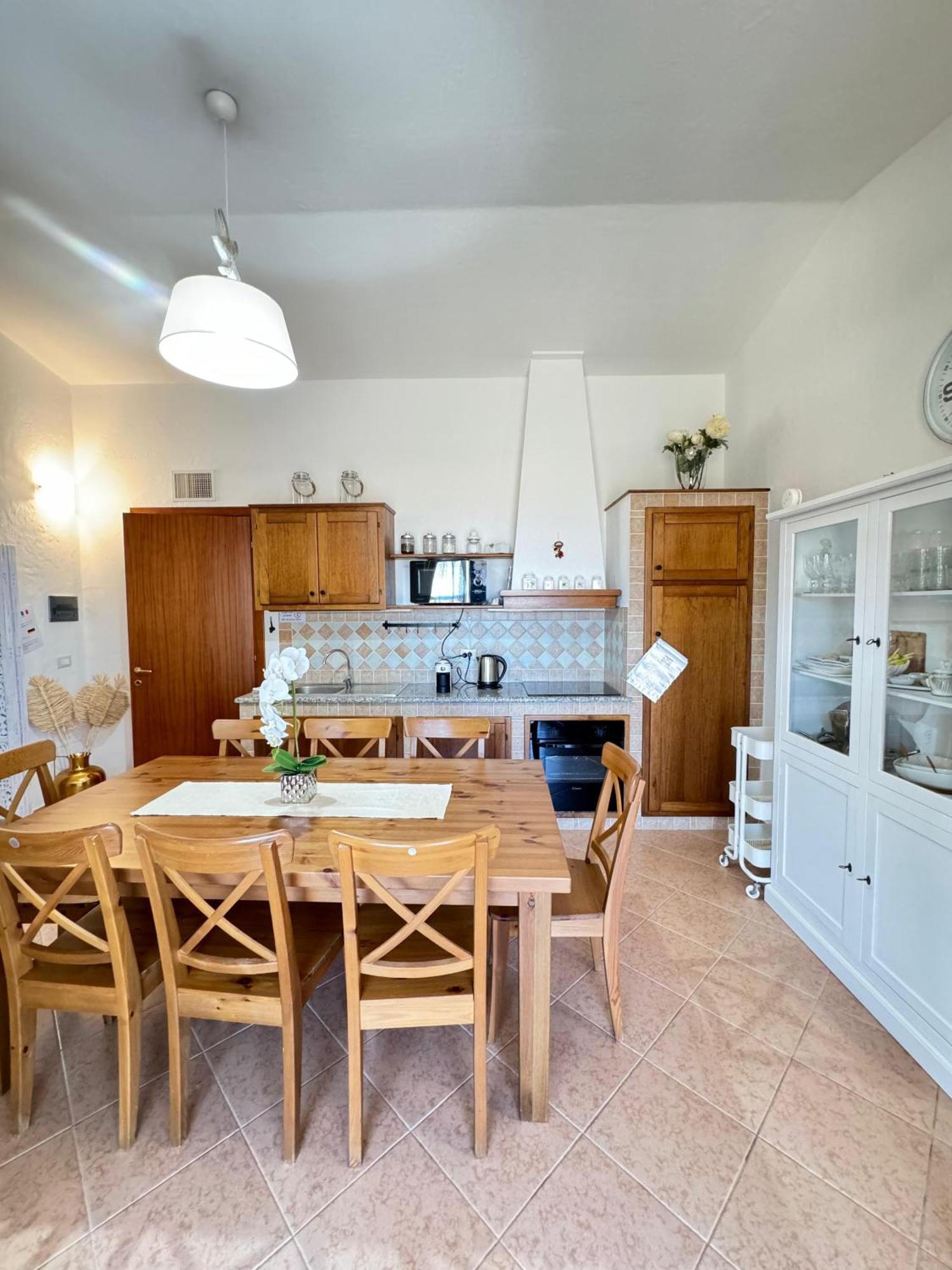 Casa Vacanze Con Piscina E Vista Mare Esclusiva Per Coppie E Famiglie, Relax E Tranquillita Tertenìa Eksteriør bilde